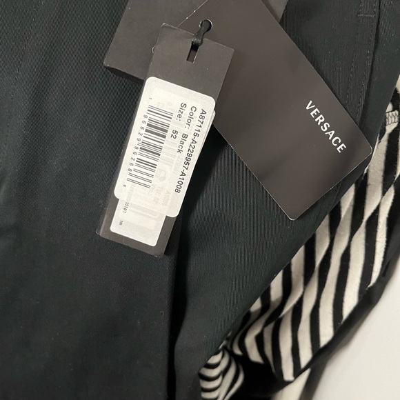 Men’s Nwt Gianni Versace Baroque print on cuff pants - Picture 7 of 7